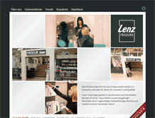 Tablet Screenshot of friseure-lenz.de